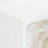 Side Cabinet 120x30x70 cm Solid Mango Wood - 45-Degree Angle