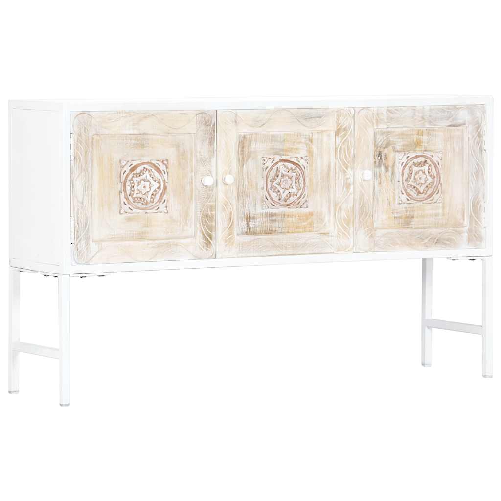 Side Cabinet 120x30x70 cm Solid Mango Wood