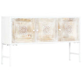 Side Cabinet 120x30x70 cm Solid Mango Wood - Extra Image