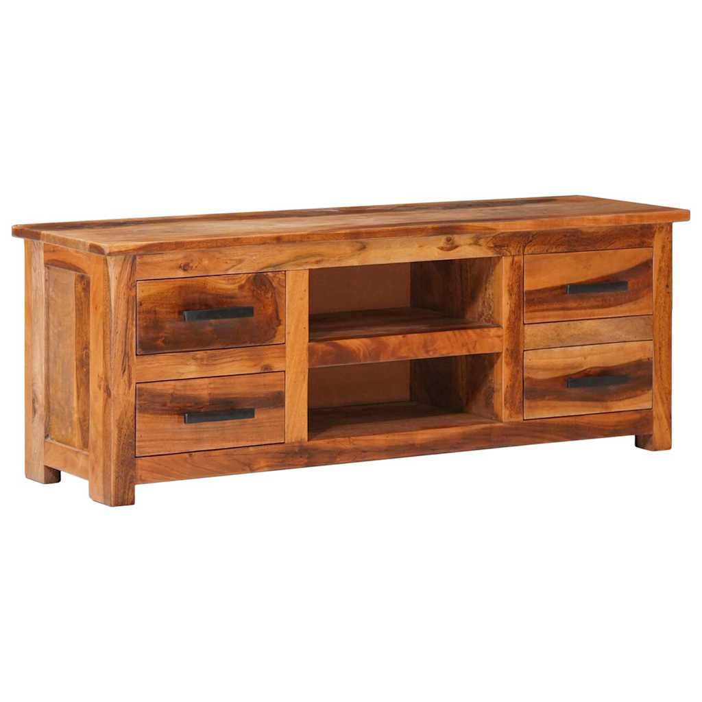 TV Cabinet 110x30x40 cm Solid Wood