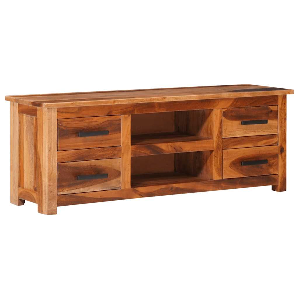 TV Cabinet 110x30x40 cm Solid Wood