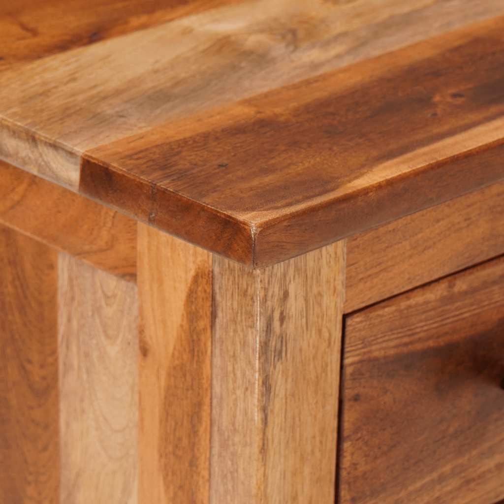 TV Cabinet 110x30x40 cm Solid Wood