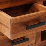 TV Cabinet 110x30x40 cm Solid Wood