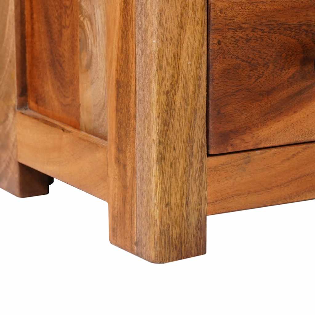TV Cabinet 110x30x40 cm Solid Wood