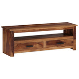 TV Cabinet 118x30x40 cm Solid Wood