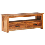 TV Cabinet 118x30x40 cm Solid Wood