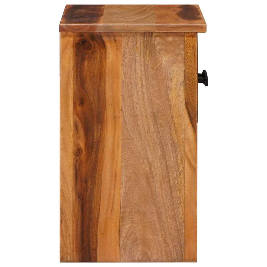 TV Cabinet 118x30x40 cm Solid Wood