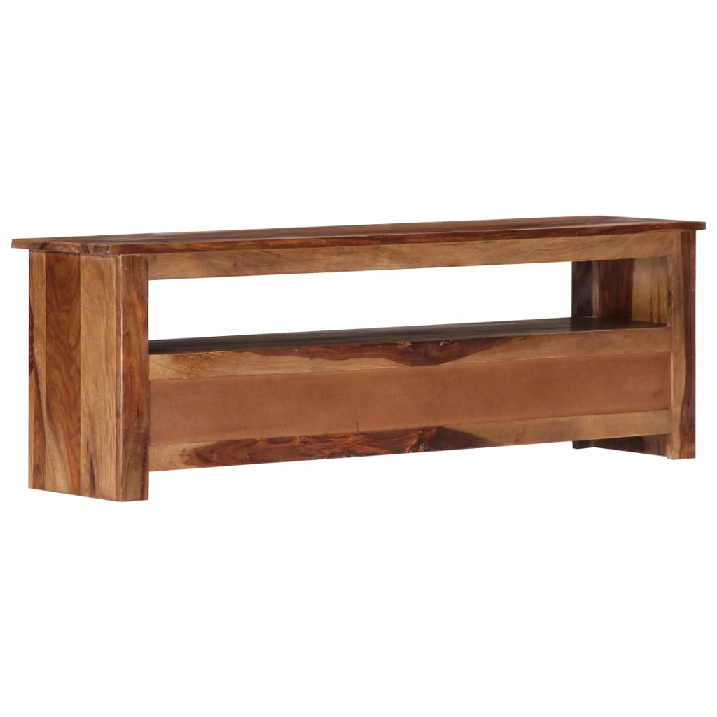 TV Cabinet 118x30x40 cm Solid Wood