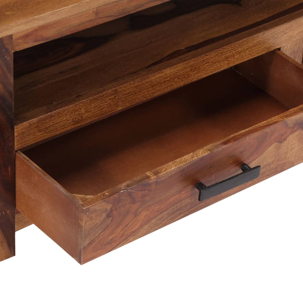 TV Cabinet 118x30x40 cm Solid Wood