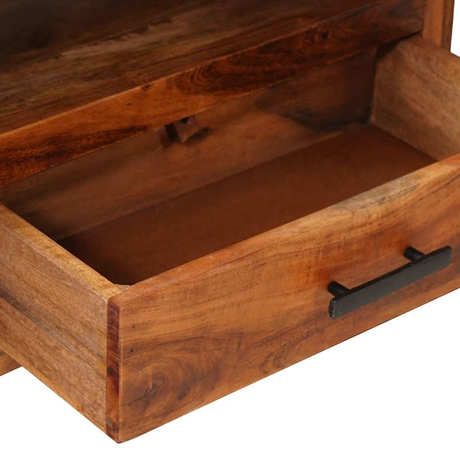 TV Cabinet 118x30x40 cm Solid Wood