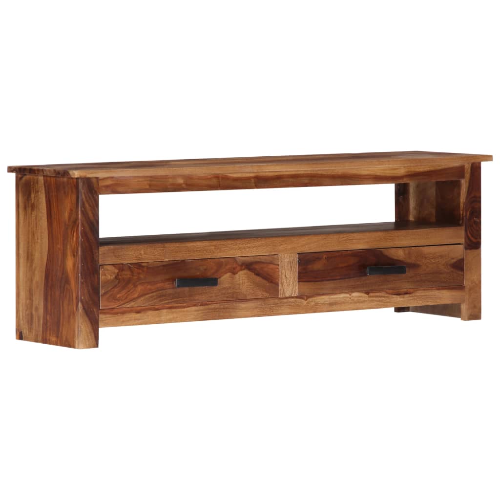 TV Cabinet 118x30x40 cm Solid Wood