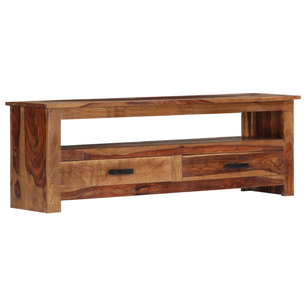 TV Cabinet 118x30x40 cm Solid Wood