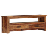 TV Cabinet 118x30x40 cm Solid Wood