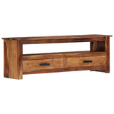 TV Cabinet 118x30x40 cm Solid Wood - Extra Image