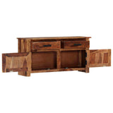 Sideboard 100x30x50 cm Solid Wood - 45-Degree Angle