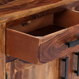 Sideboard 100x30x50 cm Solid Wood