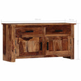Sideboard 100x30x50 cm Solid Wood