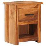 Nightstand 40x30x50 cm Solid Wood