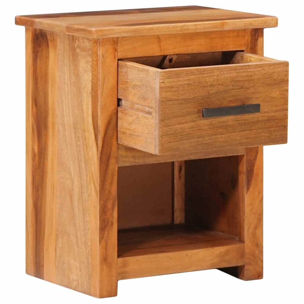 Nightstand 40x30x50 cm Solid Wood