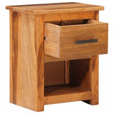 Nightstand 40x30x50 cm Solid Wood