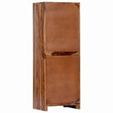 Side Cabinet 40x30x110 cm Solid Acacia Wood - Top-Down View