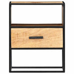Nightstand 40x30x50 cm Solid Mango Wood