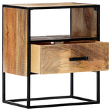Nightstand 40x30x50 cm Solid Mango Wood - Extra Image