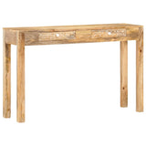 Console Table 120x30x75 cm Solid Mango Wood