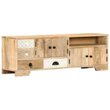TV Cabinet 120x30x40 cm Solid Mango Wood