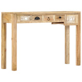 Console Table 110x30x75 cm Solid Mango Wood