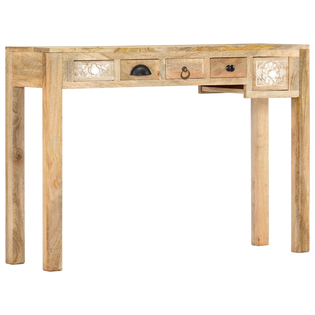 Console Table 110x30x75 cm Solid Mango Wood