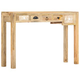Console Table 110x30x75 cm Solid Mango Wood - Extra Image