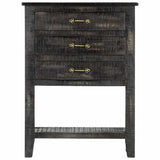 Side Cabinet 60x30x80 cm Solid Mango Wood