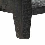Side Cabinet 60x30x80 cm Solid Mango Wood - Close-Up Angle