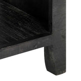 Side Cabinet 60x30x80 cm Solid Mango Wood - Low Angle