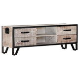 TV Cabinet 120x30x40 cm Solid Acacia Wood - Extra Image