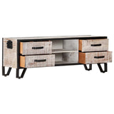 TV Cabinet 120x30x40 cm Solid Acacia Wood