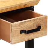 Writing Table 110x50x76 cm Solid Mango Wood - 45-Degree Angle