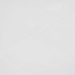 Garden Table White 79x79x72 cm Plastic Rattan Look