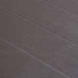 Garden Table Brown 79x79x72 cm Plastic Rattan Look - Top-Down View