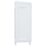 Garden Dustbin with 3 Bags Dark Grey 65x38x102 cm