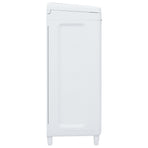 Garden Dustbin with 3 Bags Dark Grey 65x38x102 cm