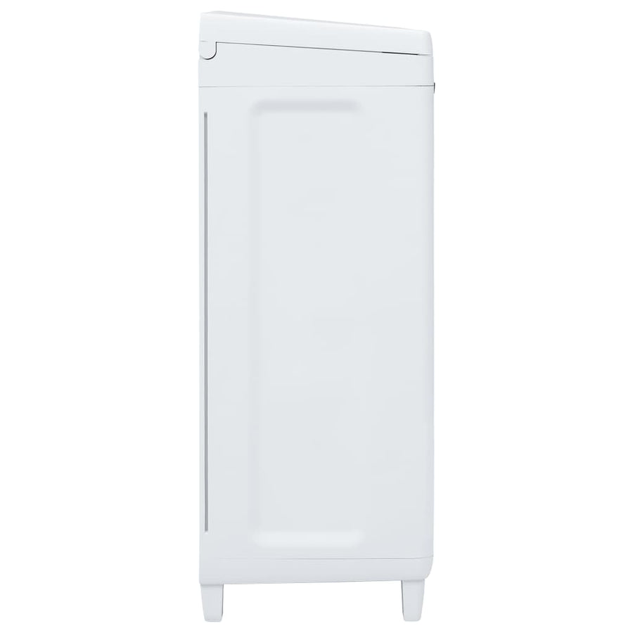 Garden Dustbin with 3 Bags Dark Grey 65x38x102 cm