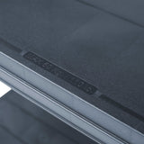 Storage Shelf Rack Black 250 kg 80x40x180 cm Plastic - Rear View