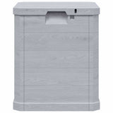 Garden Storage Box 90 L Light Grey