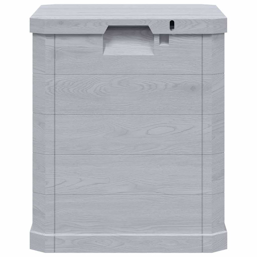Garden Storage Box 90 L Light Grey