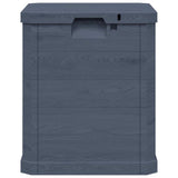 Garden Storage Box 90 L Anthracite - Top-Down View