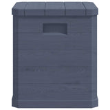 Garden Storage Box 90 L Anthracite - 45-Degree Angle