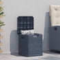 Garden Storage Box 90 L Anthracite