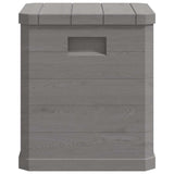 Garden Storage Box 90 L Brown - 45-Degree Angle
